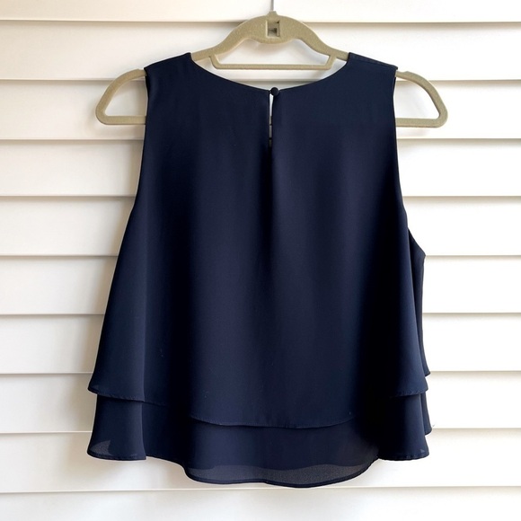 Zara Double Layer Crop Top - Picture 8 of 11
